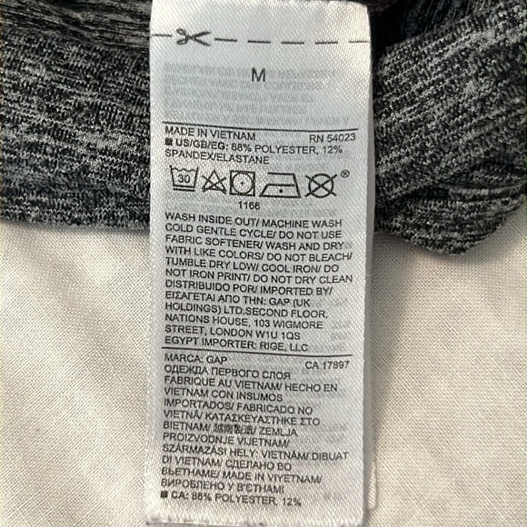 Gap Fit Maternity Brushed Tech Jersey - Picture 10 of 10